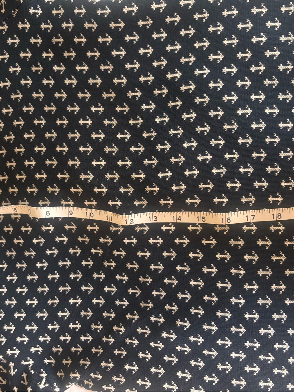 Kiel James Patrick vintage Navy Anchor cotton Sweater - XS - worn once - Picture 6 of 7